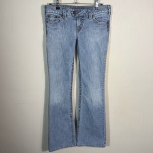 Silver Jeans Western Glove Works Tuesday Denim Jeans Womens Size 29 Light Wash